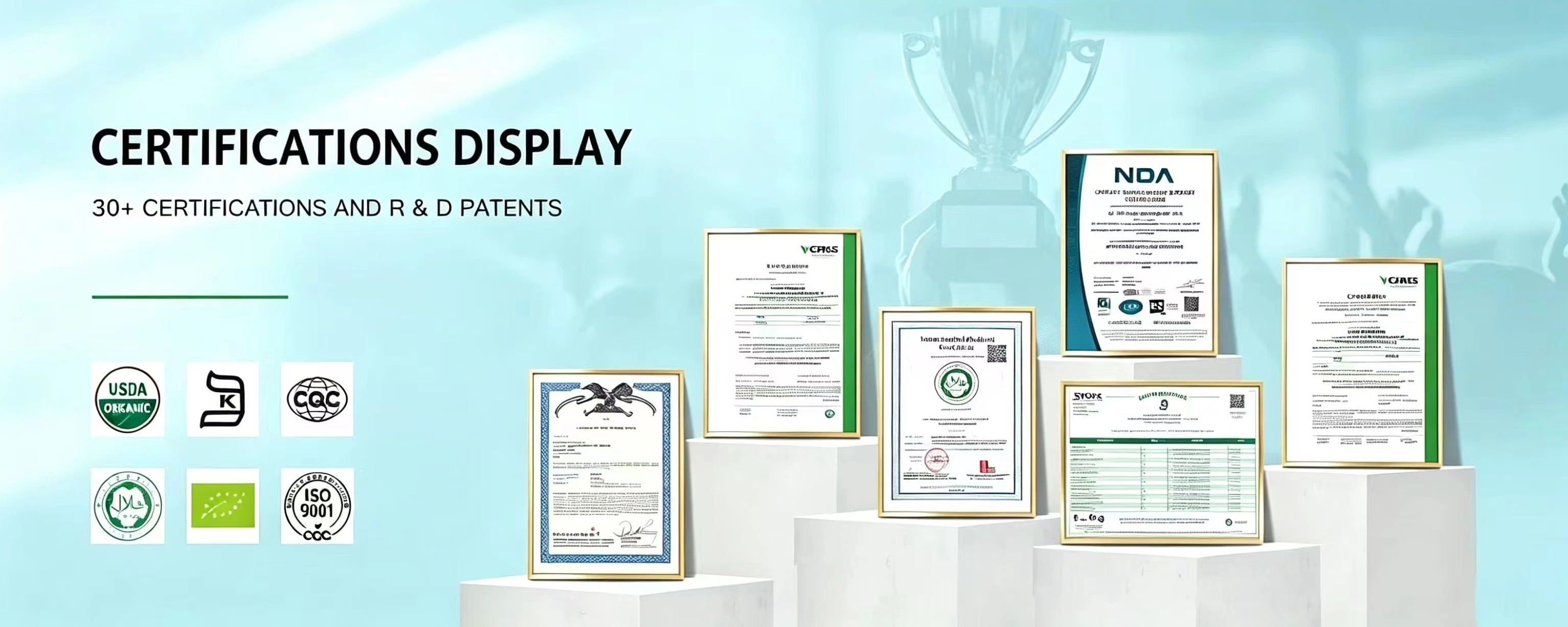 Our Certifications Our Certifications