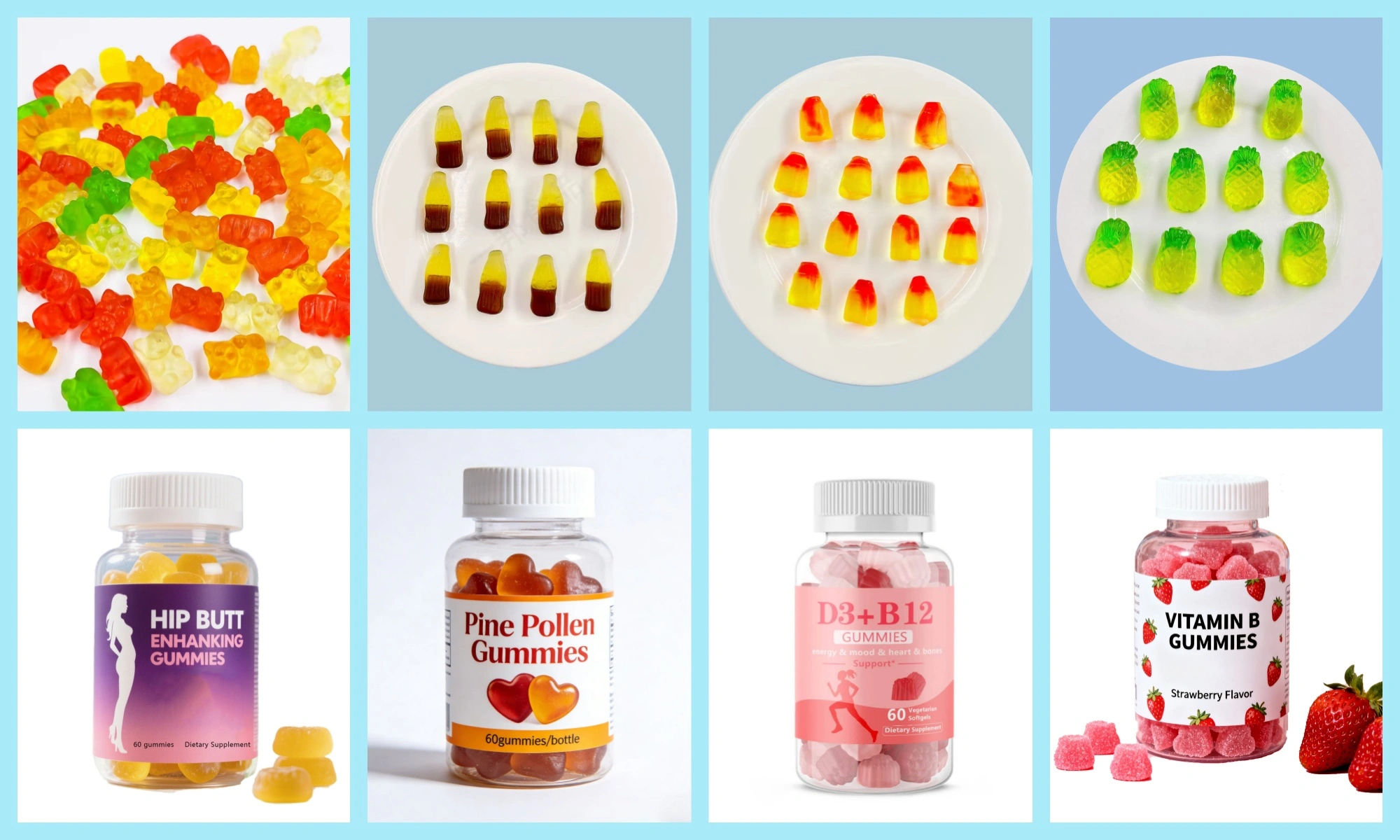 Gummy Private Labels and Customized Package